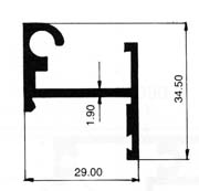 alumunium Window-Top Hung Window